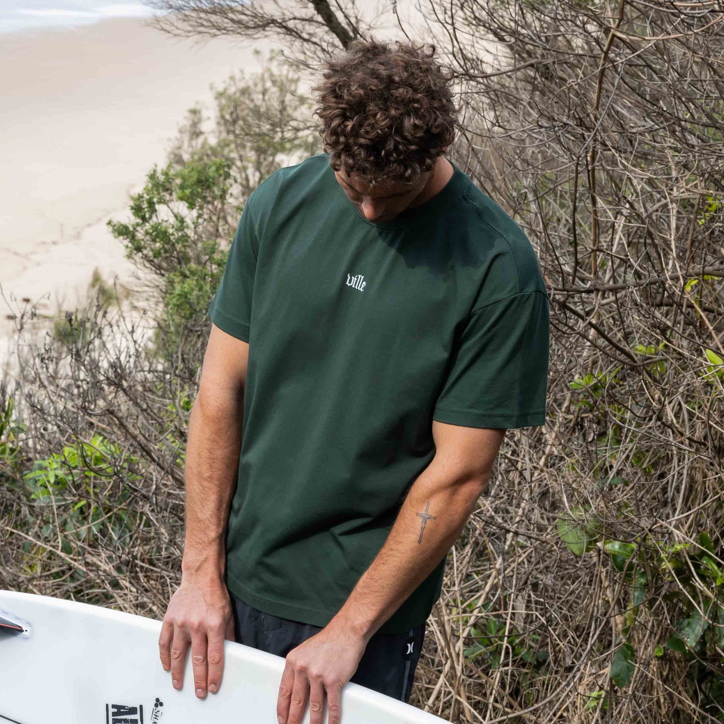 Ville Classic Tee - Evergreen