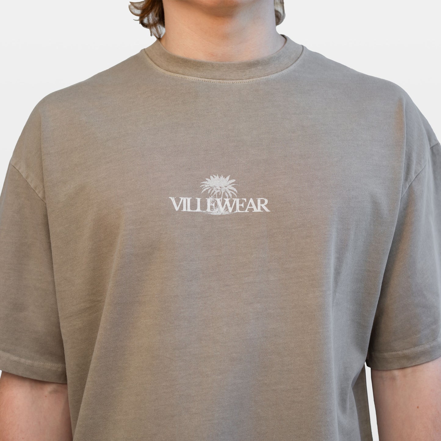 Tiderun Washed Tee - Khaki