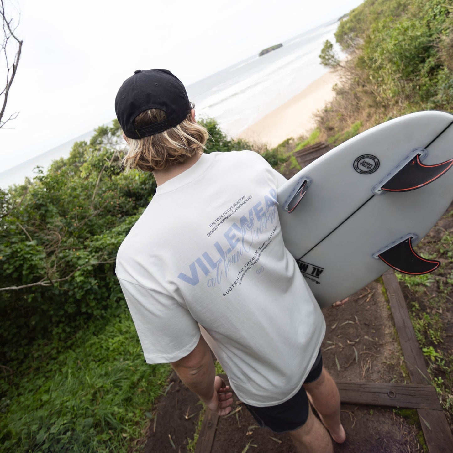 Socialite Heavyweight Oversized Tee - White