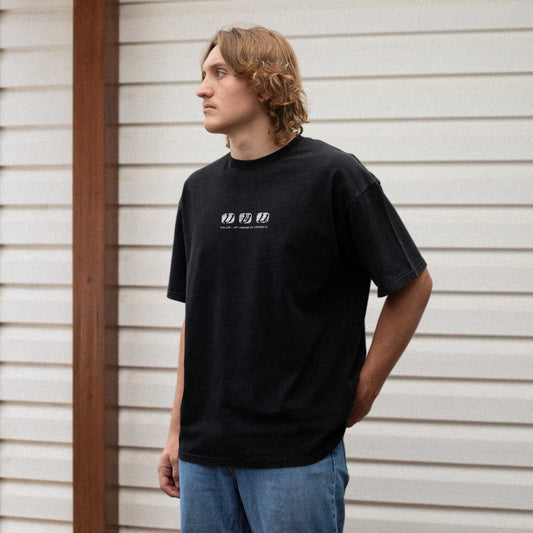 Keelson Washed Tee - Black