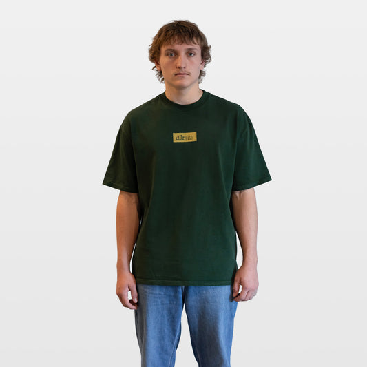Rewind Heavyweight Oversized Tee - Evergreen