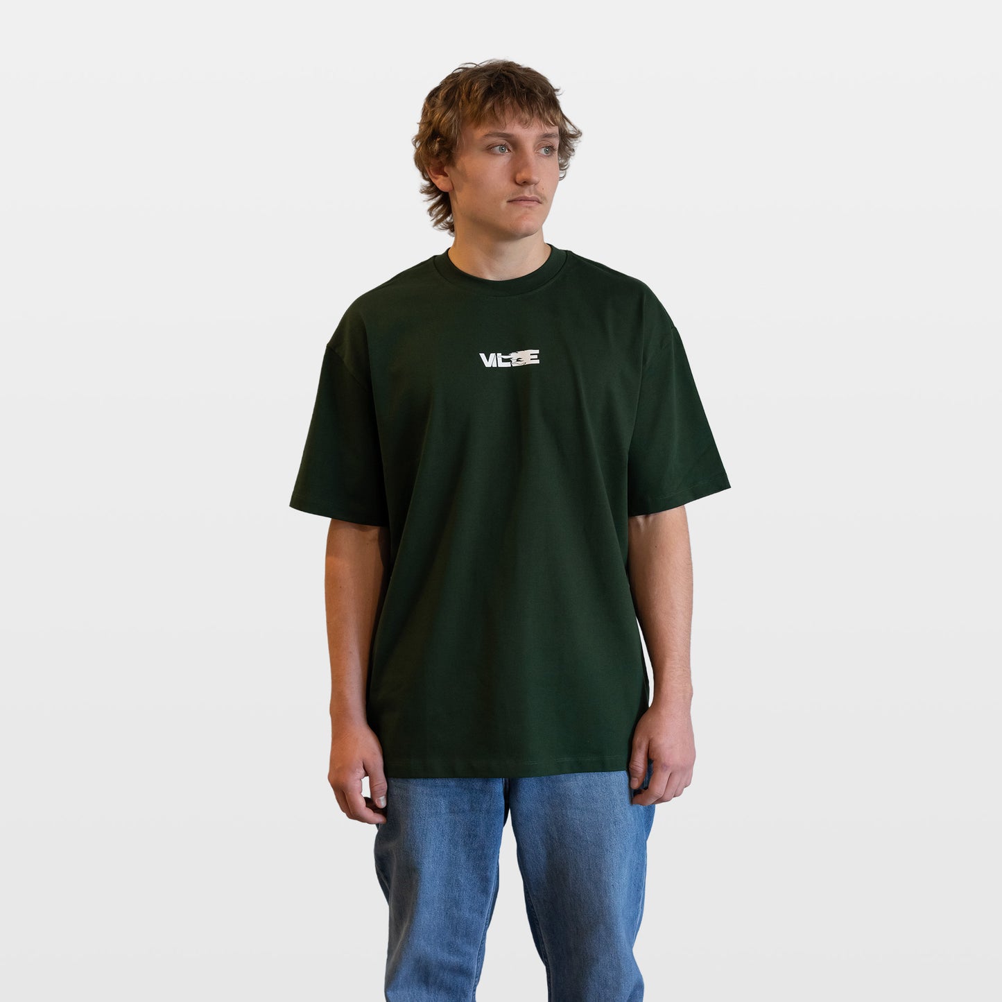 Pyro Heavyweight Oversized Tee - Evergreen