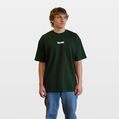 Pyro Heavyweight Oversized Tee - Evergreen