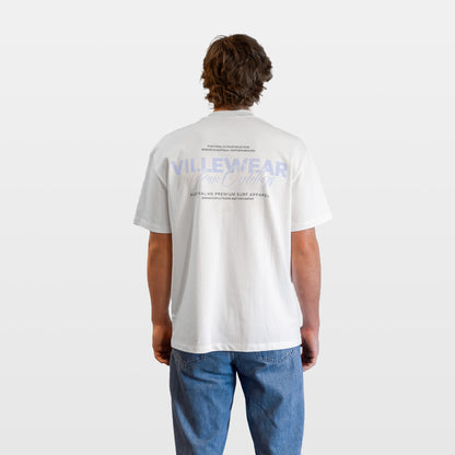 Socialite Heavyweight Oversized Tee - White