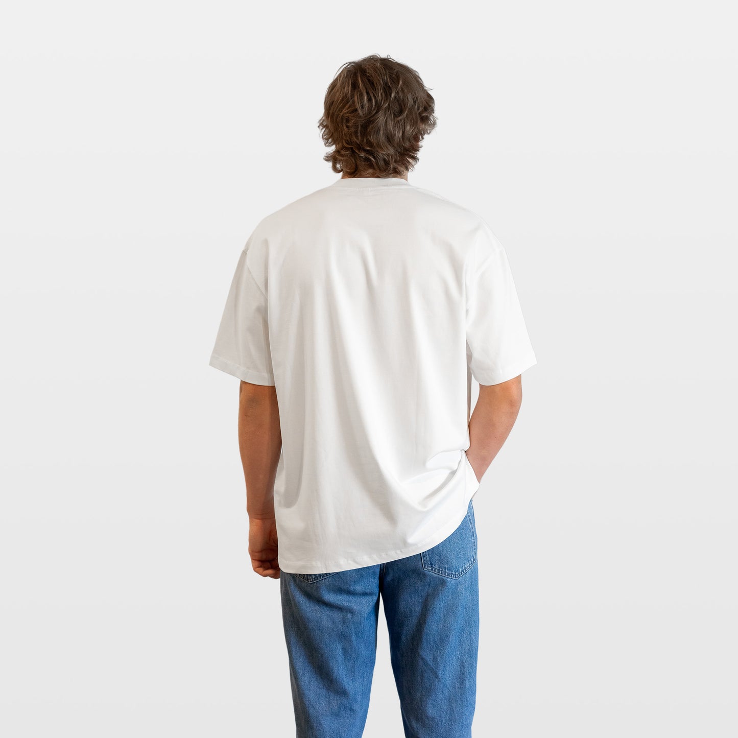 Pyro Heavyweight Oversized Tee - White