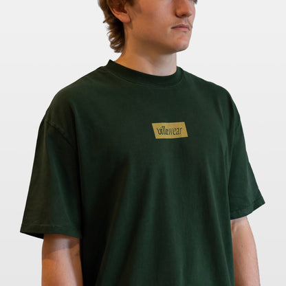 Rewind Heavyweight Oversized Tee - Evergreen