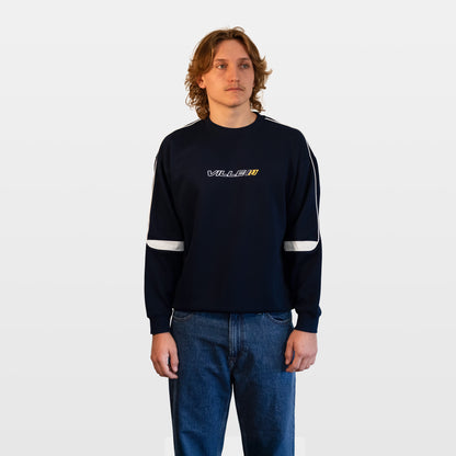 Archived Striped Sweatshirt - Navy