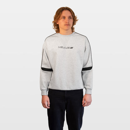 Archived Striped Sweatshirt - Flower Grey