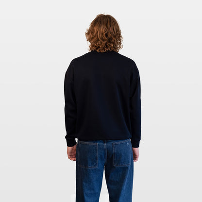 Archived Striped Sweatshirt - Navy