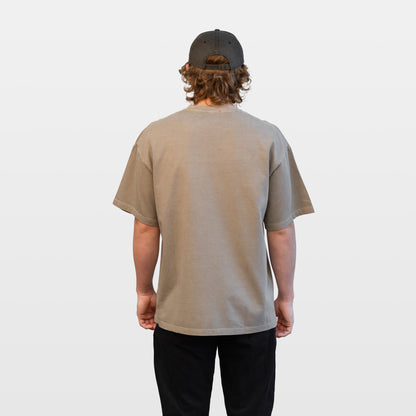 Tiderun Washed Tee - Khaki
