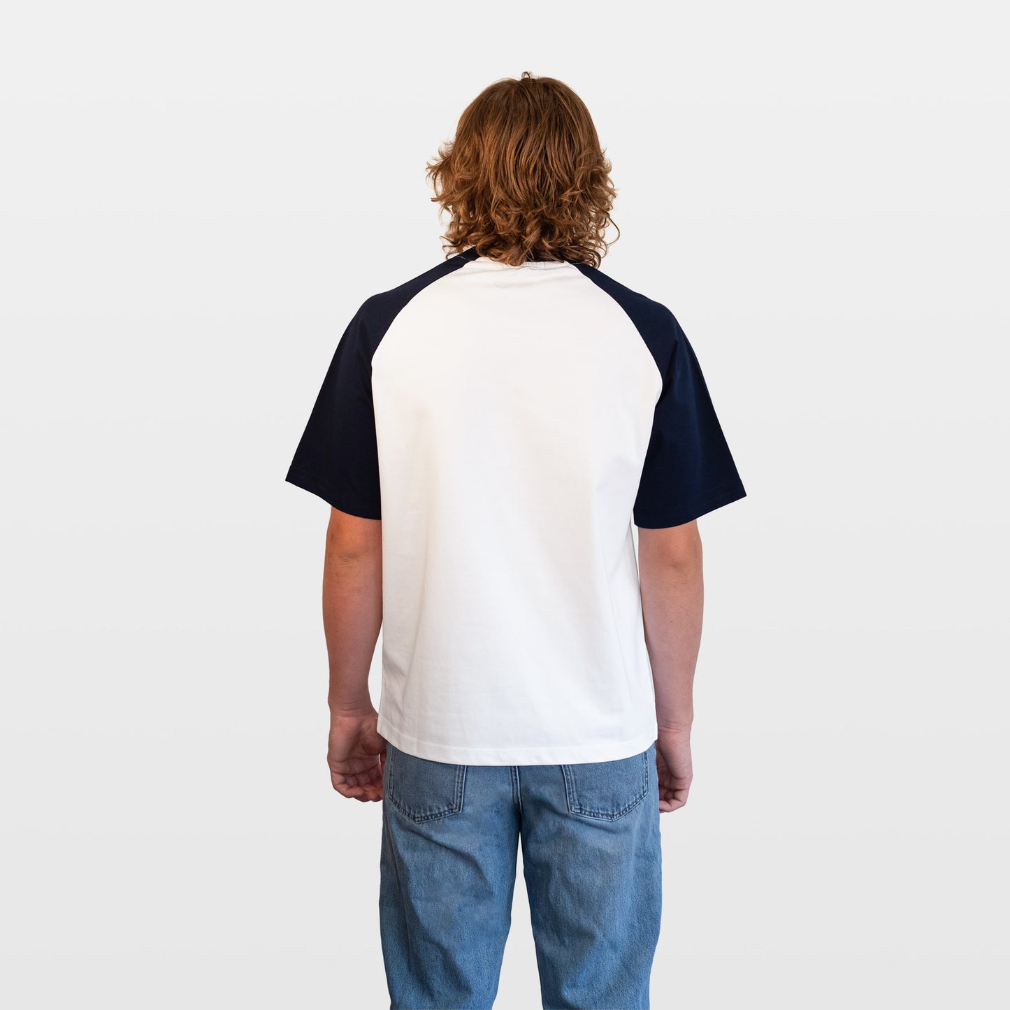 Archived Raglan Sleeve Tee - White