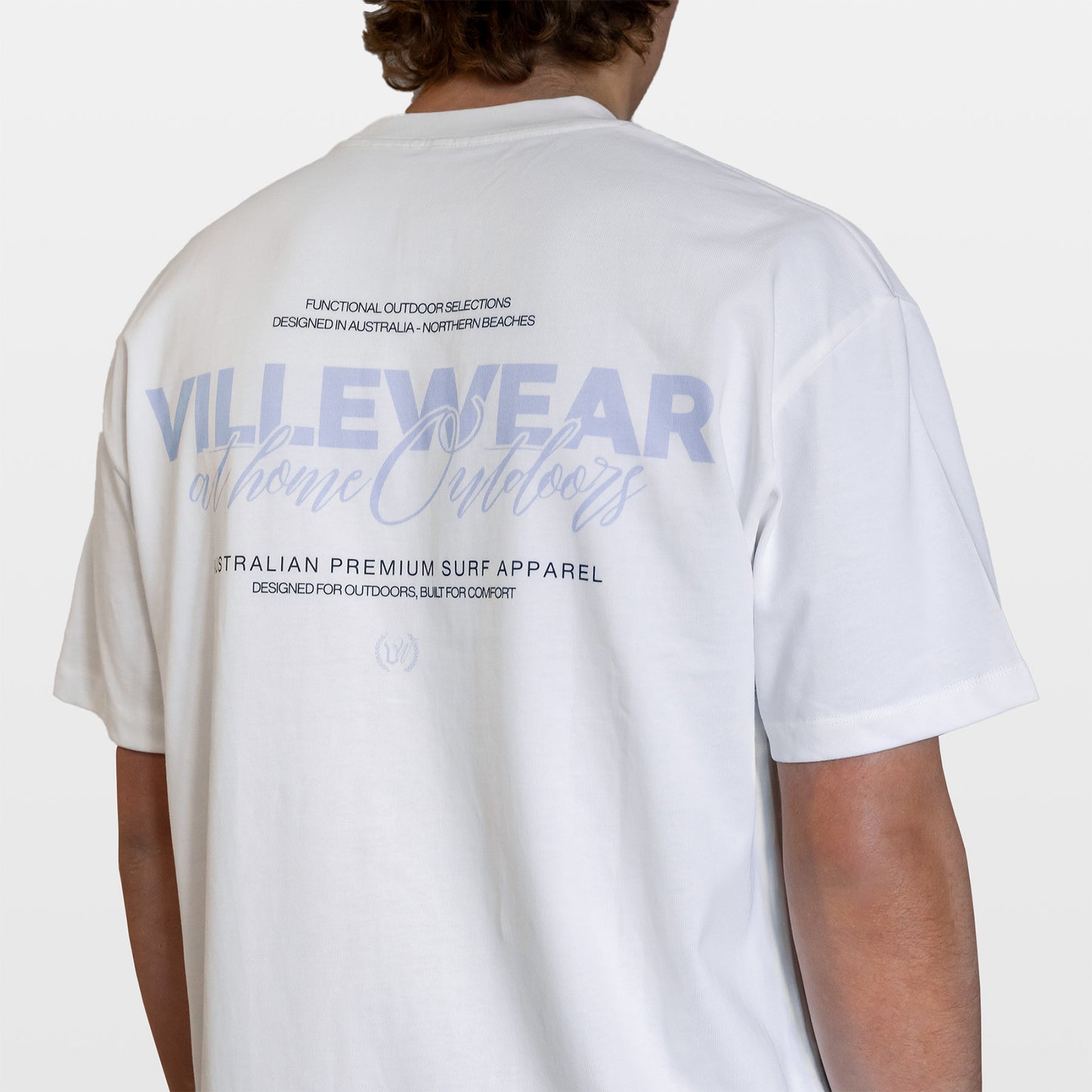 Socialite Heavyweight Oversized Tee - White