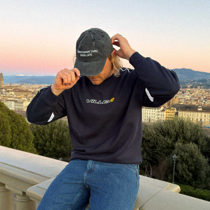 Archived Striped Sweatshirt - Navy